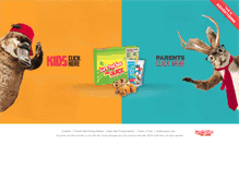 Tablet Screenshot of lunchables.com